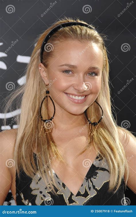 Hayden Panettiere editorial stock photo. Image of balboa - 25007918