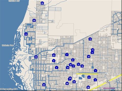 Cape Coral Zip Code Map - Maps For You