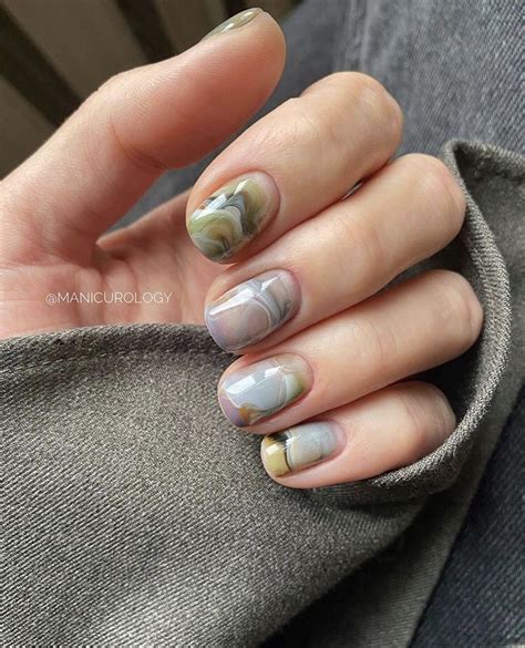 abstraction manicure, 2020 | Хиппи ногти, Гвоздь, Дизайнерские ногти