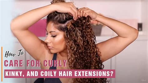 How To Care For Curly Hair Extensions? - AZ Hair