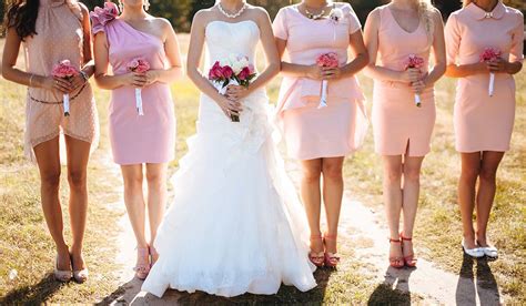 agreeing    bridesmaid