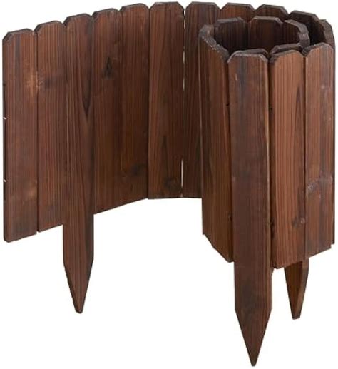 wooden garden edging 8