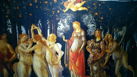 Primavera Sandro Botticelli On The Silk ⋆