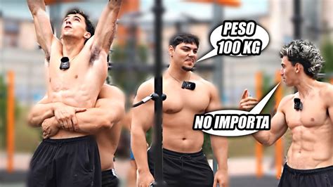CALISTENICO CARGA CULTURISTA DE 100 KG - Andoni Entrena Calistenia ...