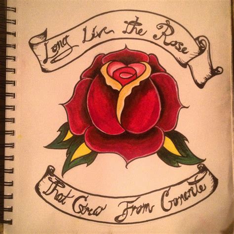 The Rose That Grew From Concrete Theme 4