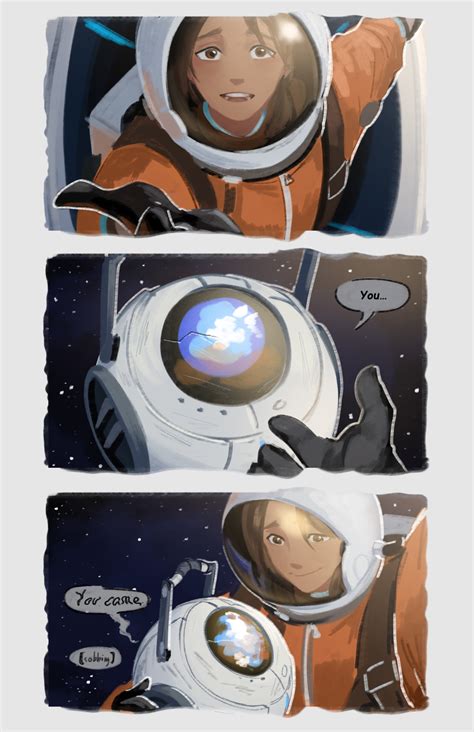 My friend made me add a happy end to this—— [link] – @leafy-yezi on Tumblr