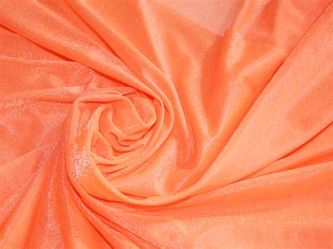 Shinny Power Mesh Orange - fabric fabric