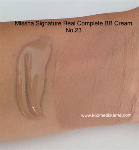 kozmetikkarne: MISSHA SIGNATURE REAL COMPLETE BB CREAM NO:23