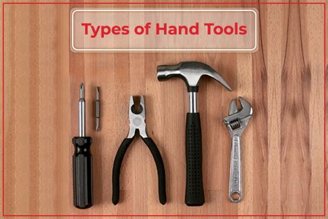 types  hand tools