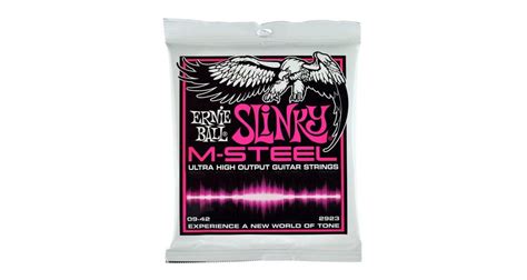 Ernie Ball 2923 M-Steel 9-42 Corzi chitara electrica - Zeedo Shop