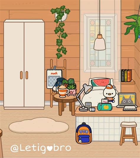 тока бока обустройство спальня toca boca house design #tocaboca #toca # ...