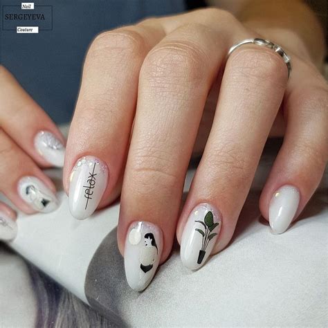 Наращивание ногтей молочный гель+ Слайдеры | Nails, Beauty