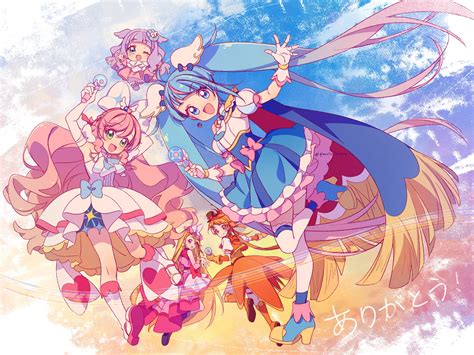 sora harewataru, nijigaoka mashiro, cure sky, hijiri ageha, cure prism