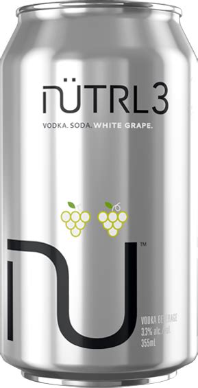 NUTRL VODKA SODA WHITE GRAPE – HORSEMAN