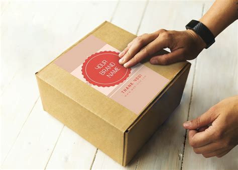 fantastic packaging label templates  impress  customers