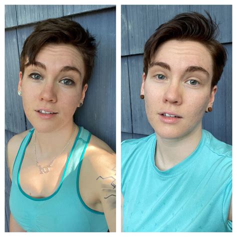 Fem/Masc selfie : r/genderfluid