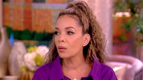 The Views Sunny Hostin reveals shes cutting back on talking about