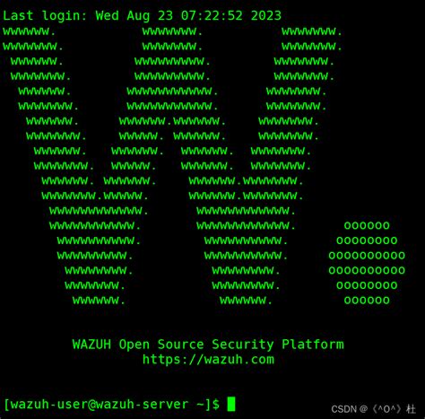 wazuh安装与使用_wazuh 使用教程-CSDN博客