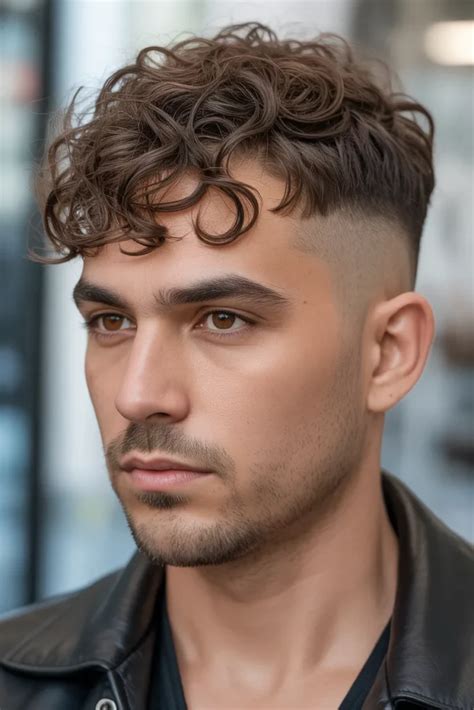 curly hairstyles  men stylish