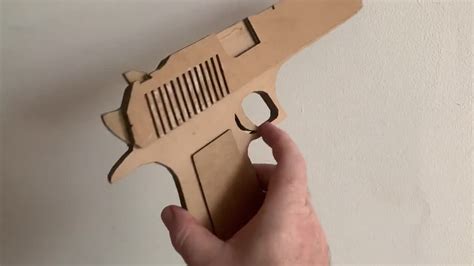 Paper Gun Templates Printable Pistol