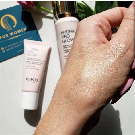 База под макияж Kiko Milano Hydra pro glow увлажняющий флюид с ...