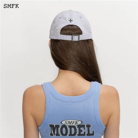 SMFK Model Light Blue Baseball Hat & MADA IN CHINA