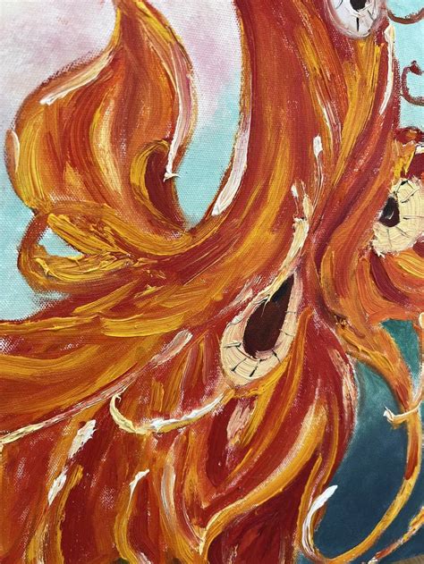 Fenix Painting by Svitlana Snizhko | Saatchi Art