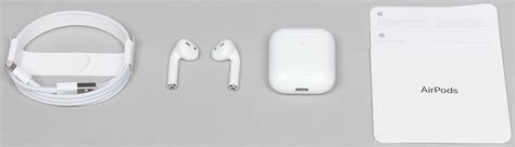 Обзор беспроводных наушников Apple AirPods второго поколения