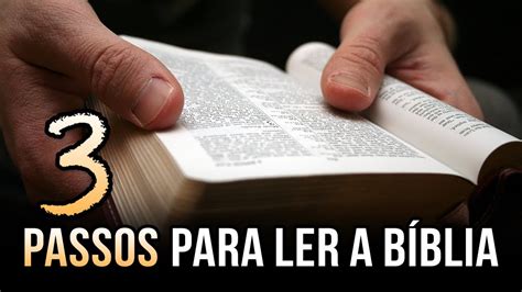 Como Aprender A Ler A Biblia - COMO LER A BÍBLIA EM 3 PASSOS SIMPLES - Pastor Antonio Junior - YouTube