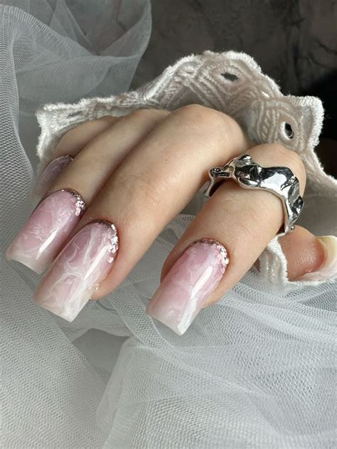 Мрамор на ногтях | Manicure, Nail manicure, Nail art