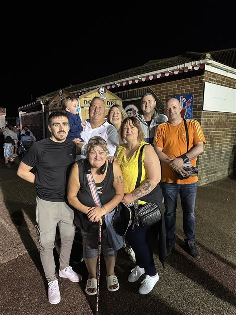 Morris - With the family Jack West Trevor Emma Pearce Julie Pearce