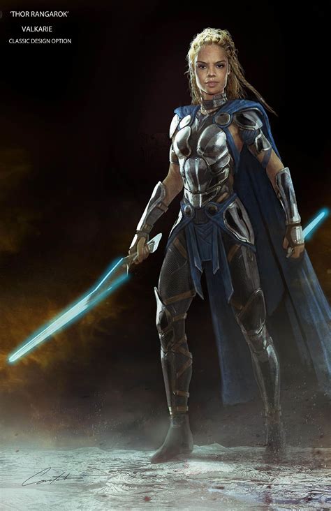THOR RAGNAROK VALKERIE CLASSIC COSTUME CONCEPT DESIGN, Constantine