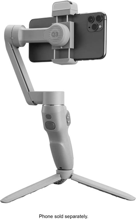 Zhiyun Smooth Q3 Folding 3-Axis Gimbal Stabilizer for Smartphones with ...