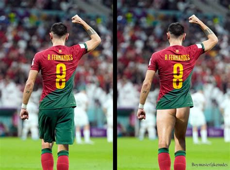 Boymaster Fake Nudes: Bruno Fernandes , Portuguese football player