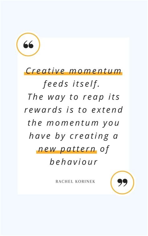 Creative Momentum - The Force We Need to Create Our Best Work