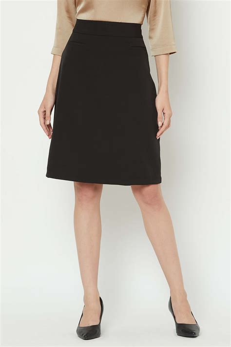 a line black skirts 6
