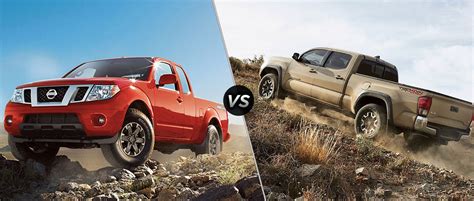 2016 Nissan Frontier vs 2016 Toyota Tacoma