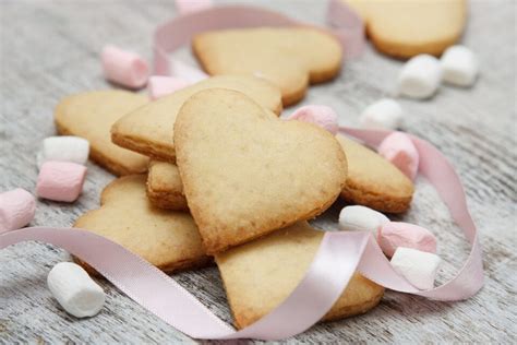 Galletas de Mantequilla de Corazón