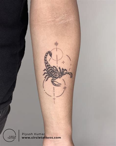 scorpion tattoo meanings designs  ideas