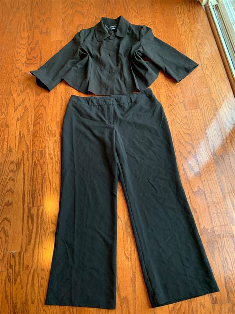 black pant suits for women 10