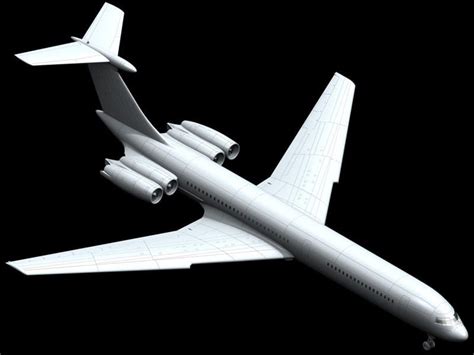 Samolot Ilyushin Ił-62M - SOMAP