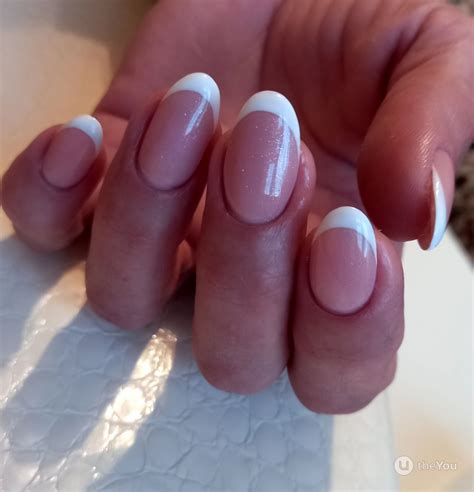 Unha De Gel Redonda Com Francesinha - Francesinha para unhas redondas - 2 fotos | Francesinha em unha redonda