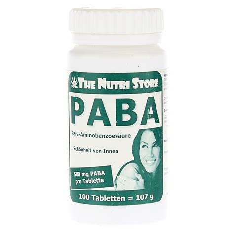 PABA 500 mg Tabletten 100 Stück online kaufen | medpex