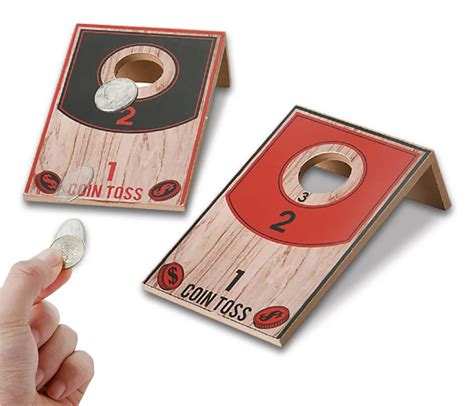 Samsonico Wood Coin Toss Game, 2-Pack | Big Lots