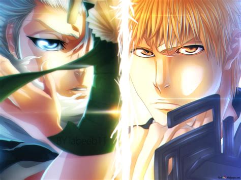 bleach toshiro hitsugaya ichigo kurosaki hd wallpaper