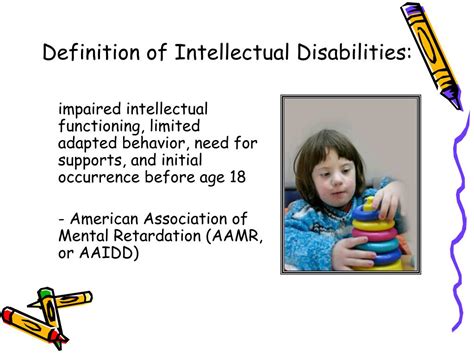 PPT - Definition of Intellectual Disabilities: PowerPoint Presentation ...