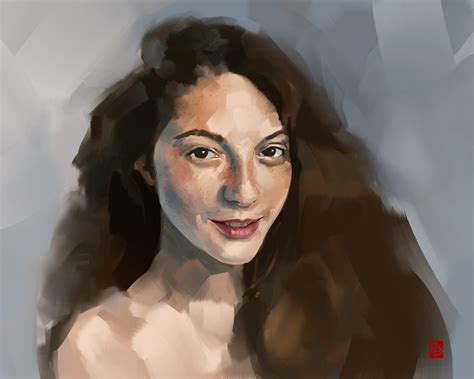 Portrait in Corel Painter – Khasis Lieb Art