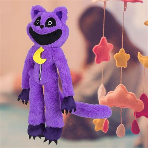 Smiling Critters Plushies,Catnap Push Adorable Stuffed Animals Huggable ...