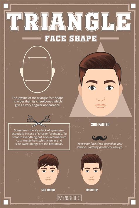 14+ Fantastic Hairstyles Men Triangle Face Shape