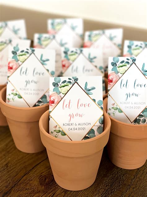 Wedding favours flower seeds 60 photos - Vianawedding.com